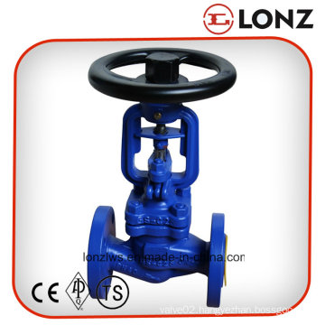 DIN Pn40 High Pressure Stainless Steel Bellow Seal Globe Valve